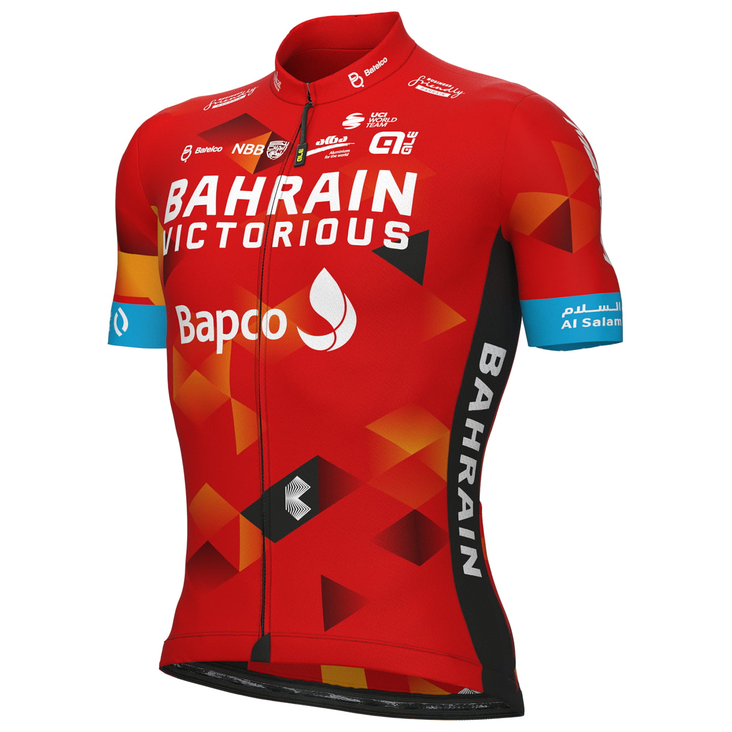 BAHRAIN - VICTORIOUS 2022 Short Sleeve Jersey, for men, size L, Cycling shirt, Cycle clothing