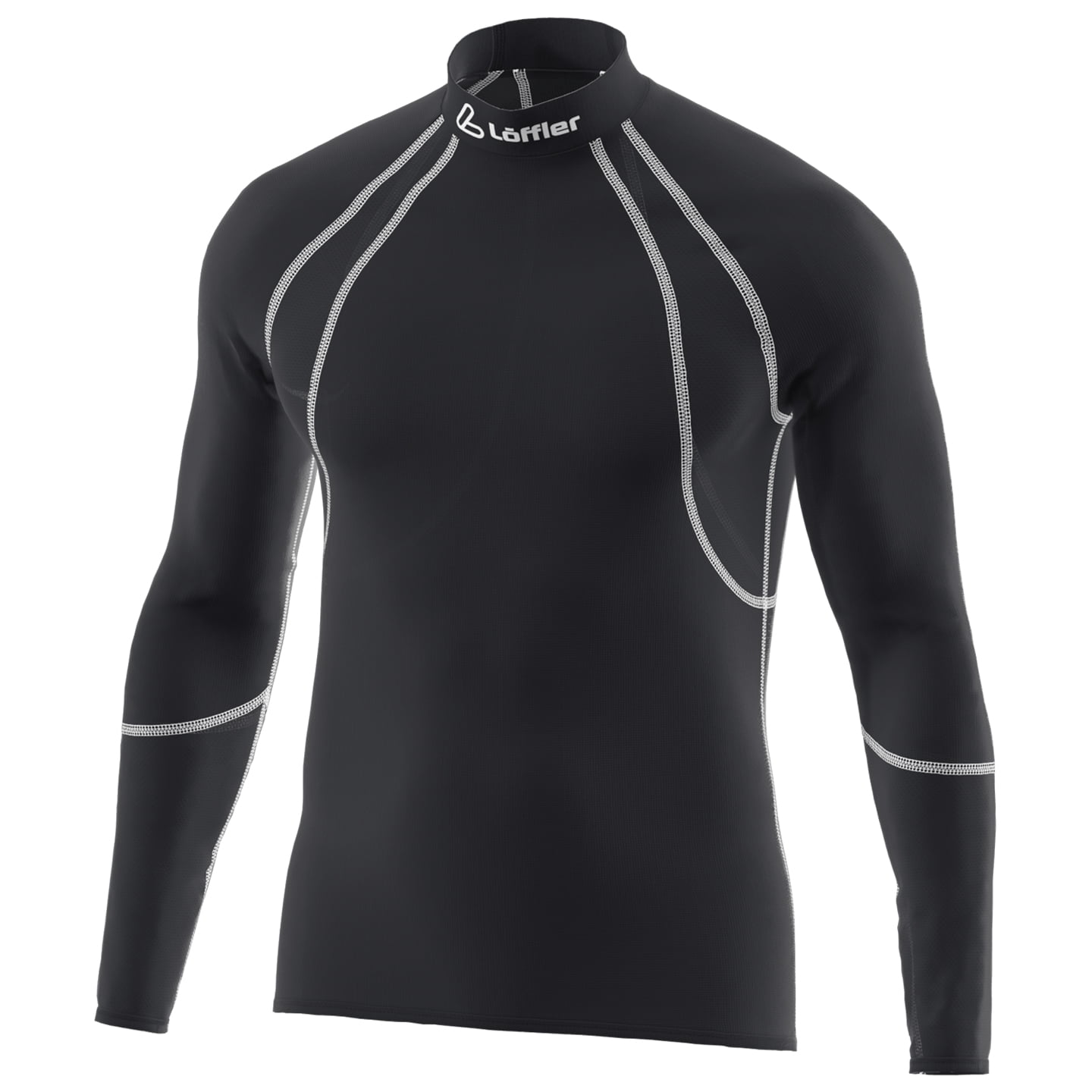 Photo Maillot à Manches Longues pour Vélo Col Roulé Airvent Transtex Light
