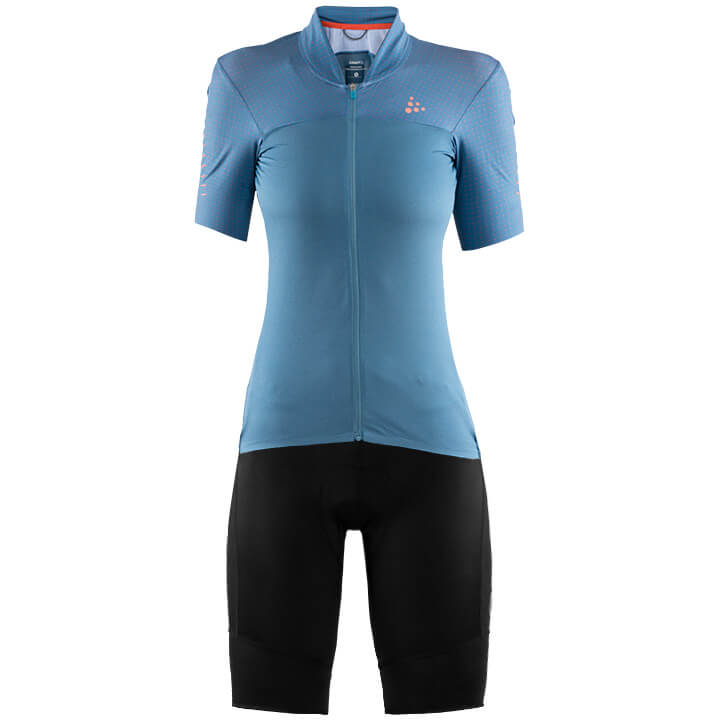 CRAFT Hale Glow Dames set (fietsshirt + fietsbroek) dames set (2 artikelen), Fie
