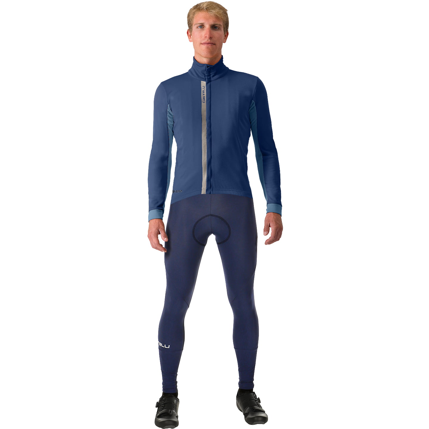 CASTELLI Entrata Set (winter fietsjack + lange koersbroek) set (2 artikelen),