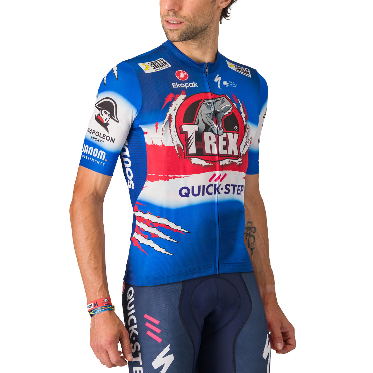 SOUDAL QUICK-STEP Shirt met korte mouwen La Vuelta 2024 fietsshirt met korte