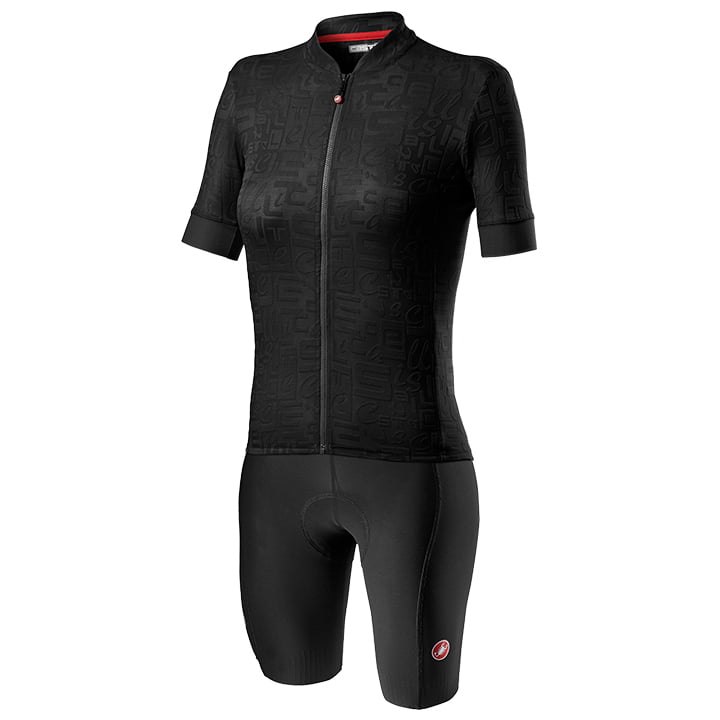 CASTELLI Promessa Jacquard Dames set (fietsshirt + fietsbroek) dames set (2 arti