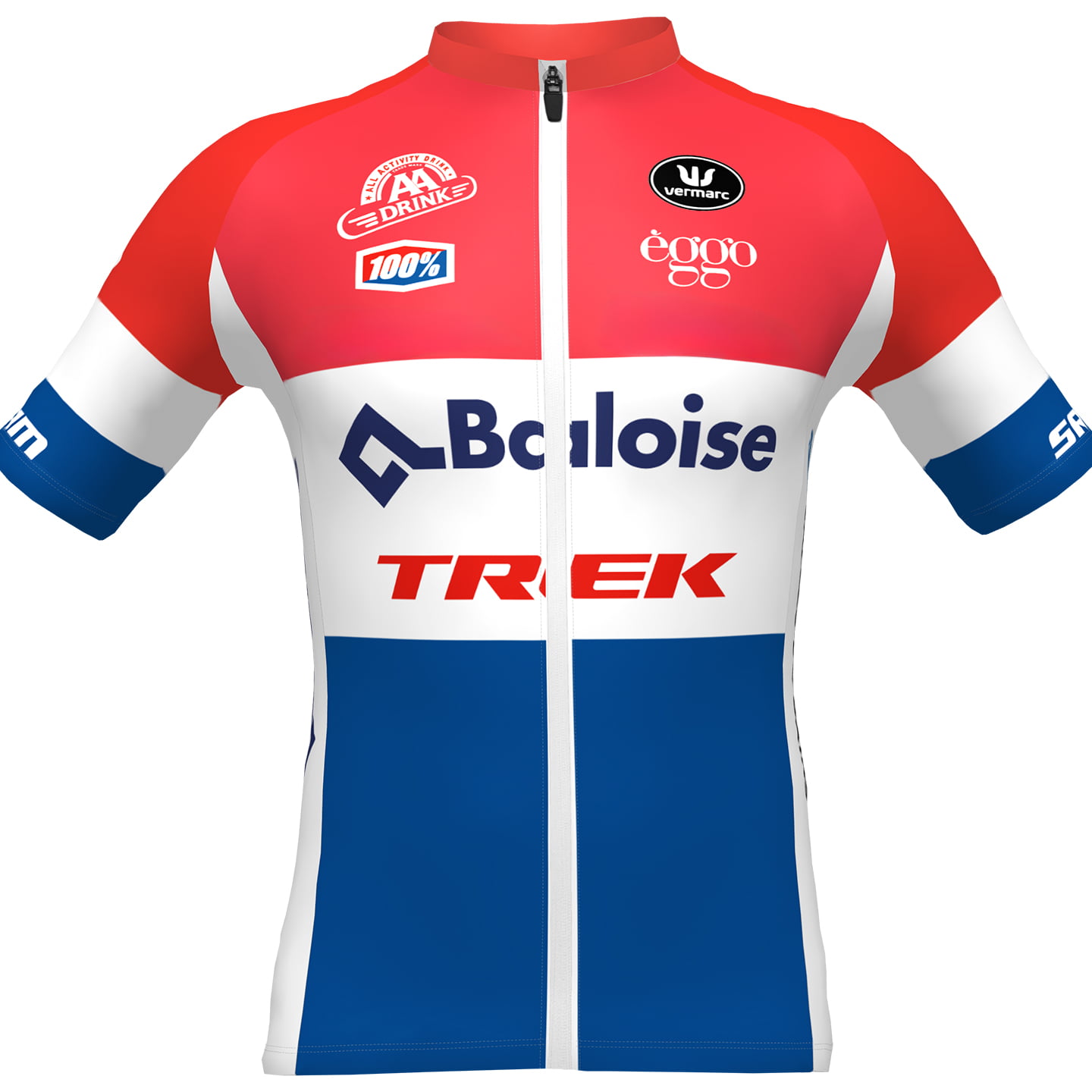 BALOISE TREK LIONS Nederlandse kampioen 2024 fietsshirt met korte mouwen, voor