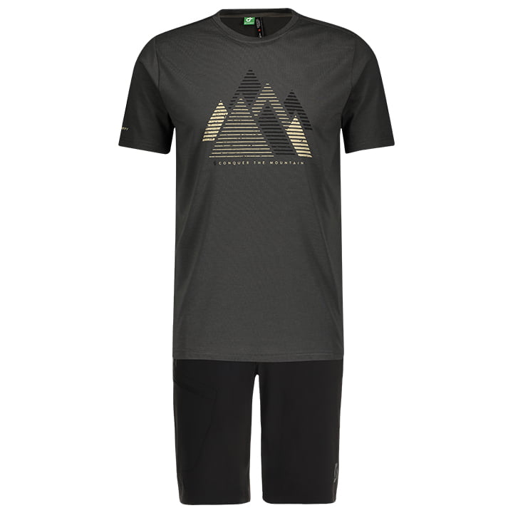 SCOTT Defined Dri Graphic Set (fietsshirt + fietsbroek) set (2 artikelen), voor