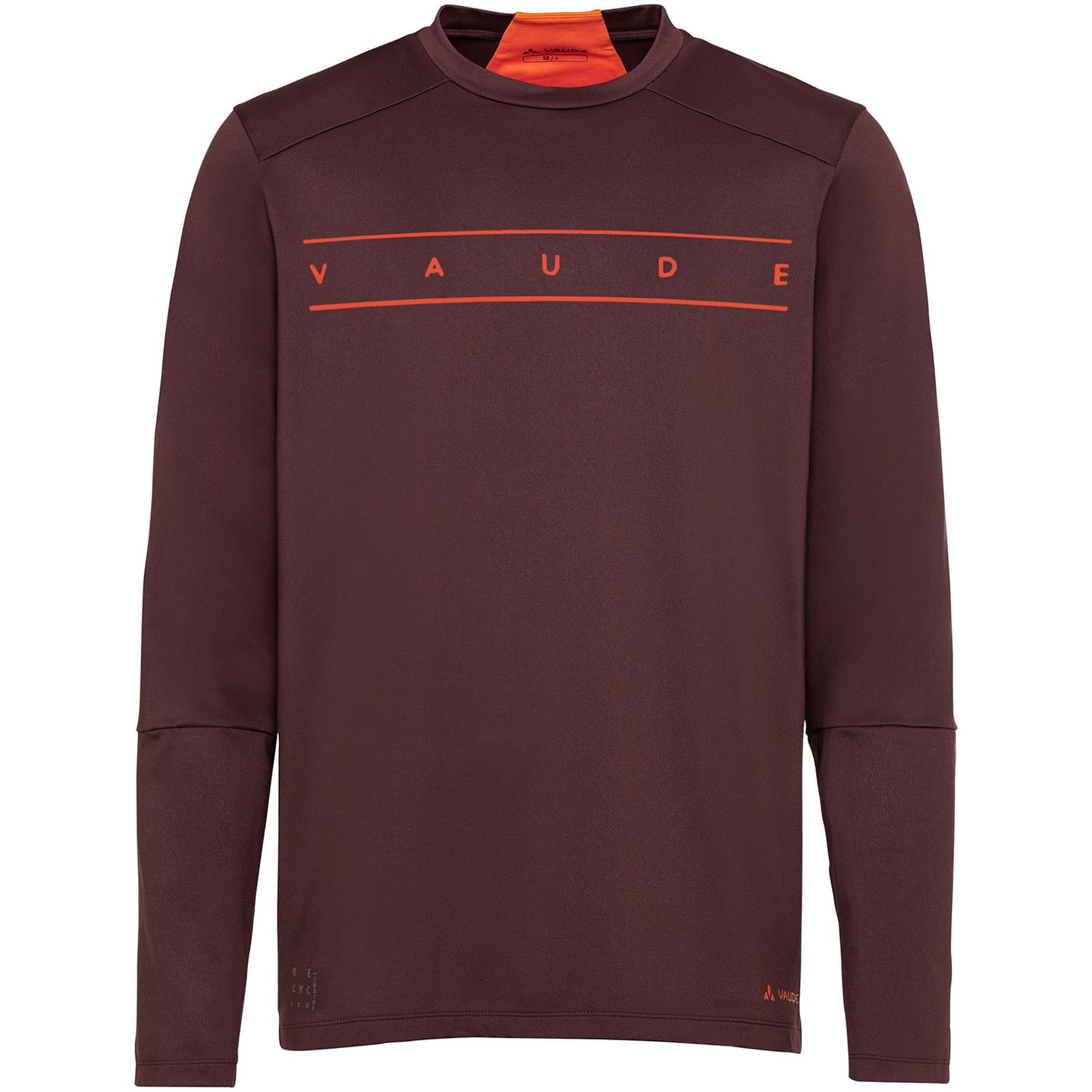 VAUDE lange mouwen Qimsa Logo, voor heren, Maat M, Fietsshirt, Fietskleding
