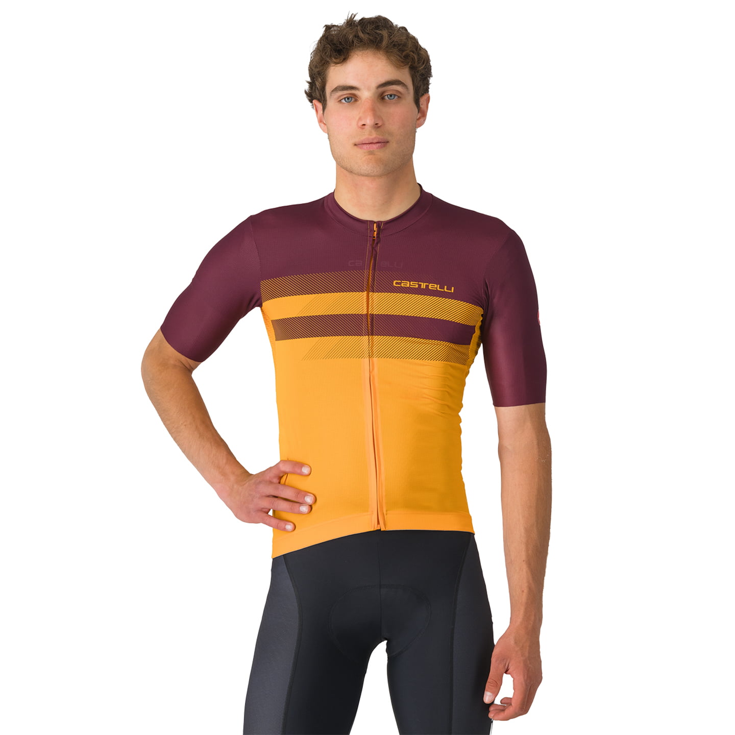 CASTELLI Simbolo fietsshirt met korte mouwen, voor heren, Maat 2XL, Wielershirt,