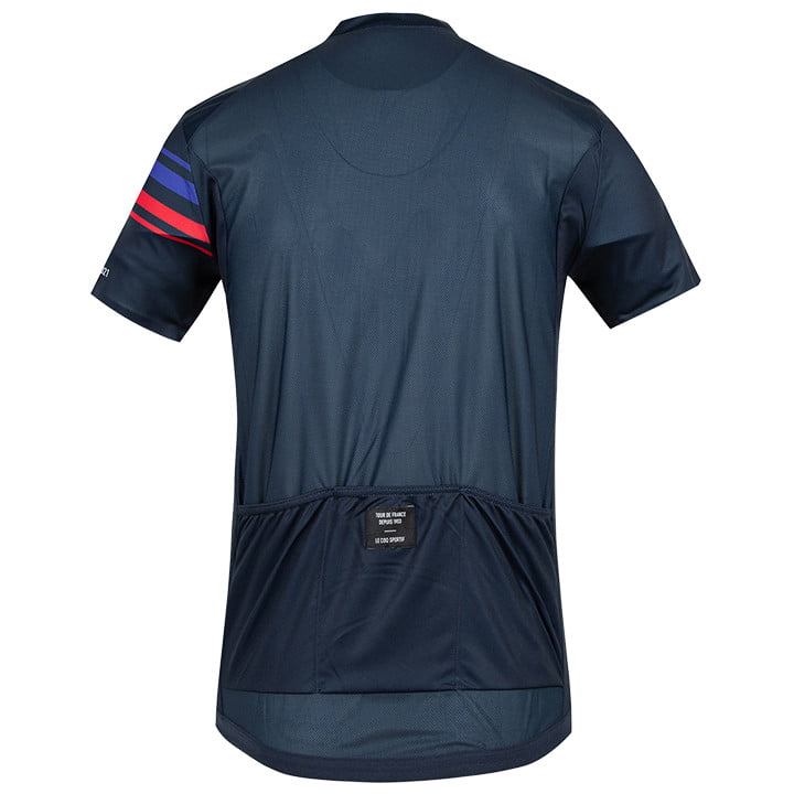 TOUR DE FRANCE Short Sleeve Jersey Bleu Blanc Rouge 2021