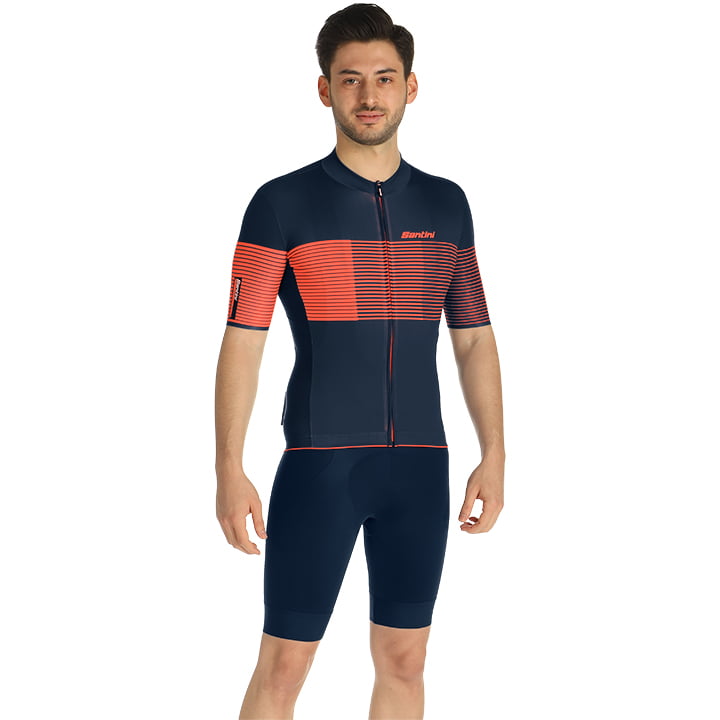 SANTINI Tono Freccia Set (cycling jersey + cycling shorts) Set (2 pieces), for men