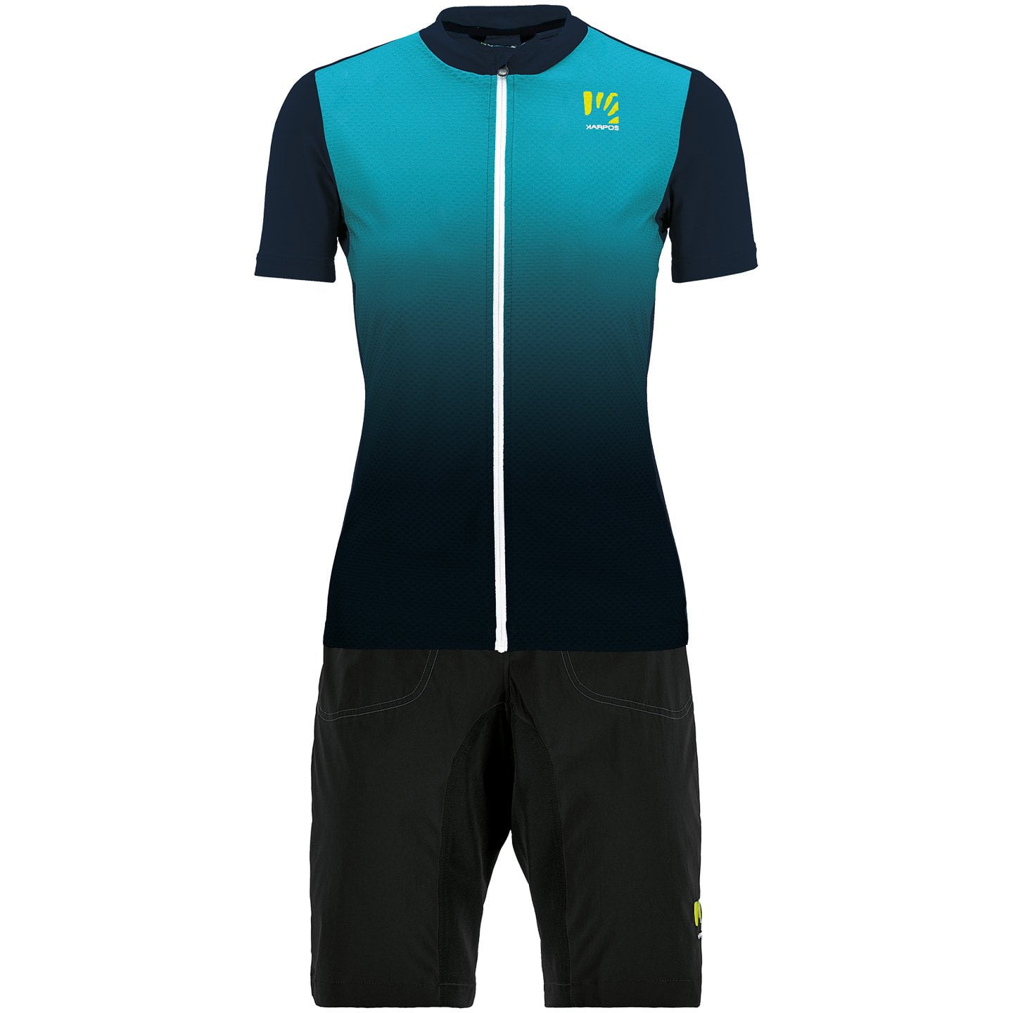 KARPOS Verve Evo Women’s Set (cycling jersey + cycling shorts) Women’s Set (2 pieces), Cycling clothing