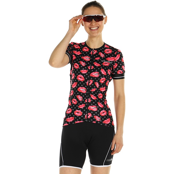 RH+ Fashion Dames set (fietsshirt + fietsbroek) dames set (2 artikelen), Fietskl