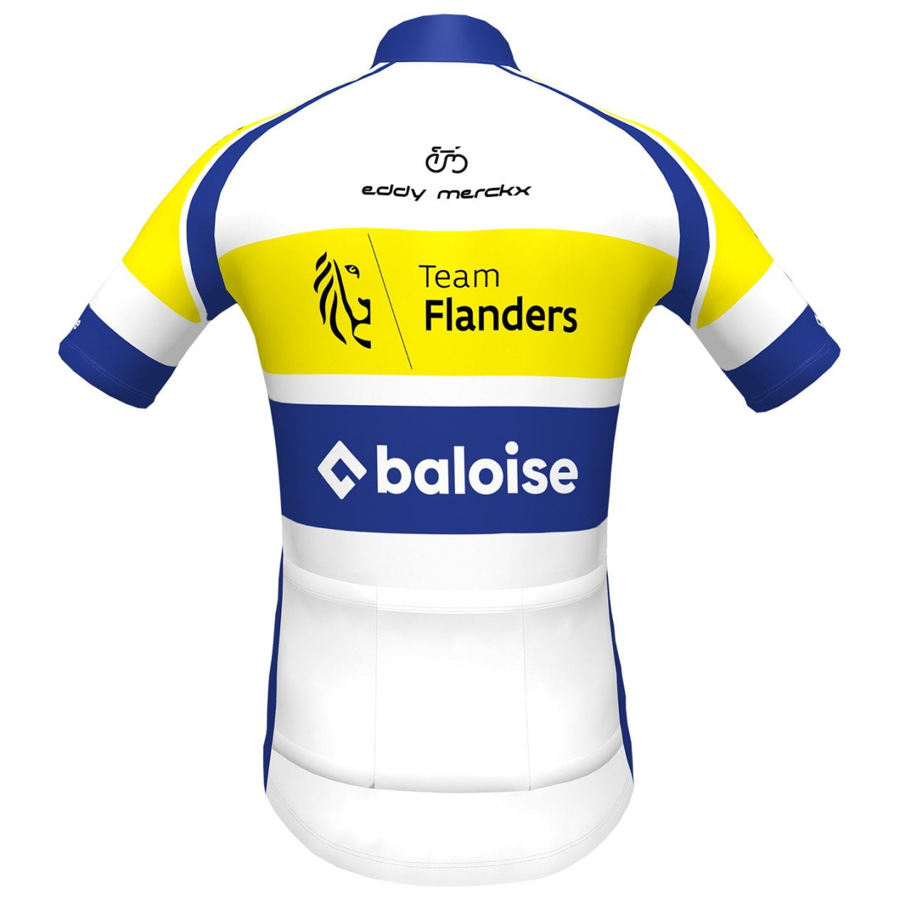 TEAM FLANDERS-BALOISE fietsshirt met korte mouwen 2024