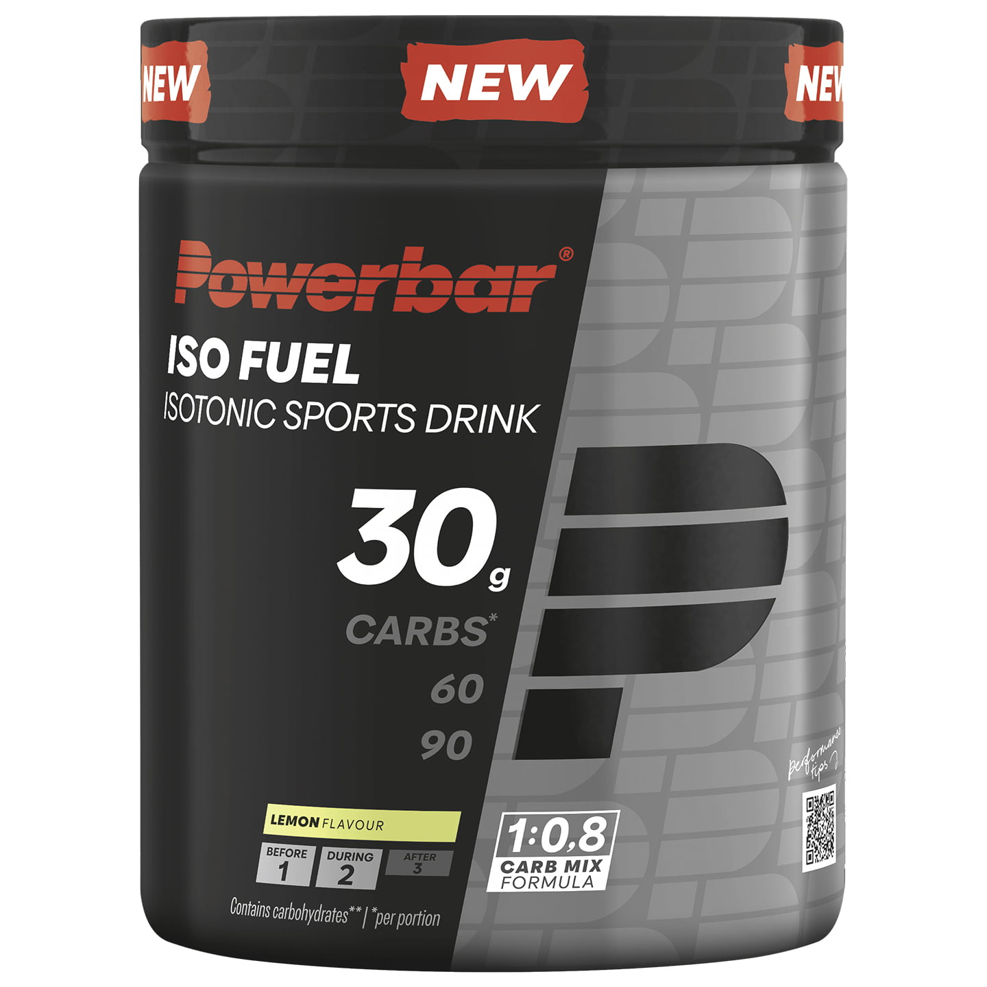POWERBAR Iso Fuel Isotone Sport30 Citroen 608g Dosis drank, Sportdrank,