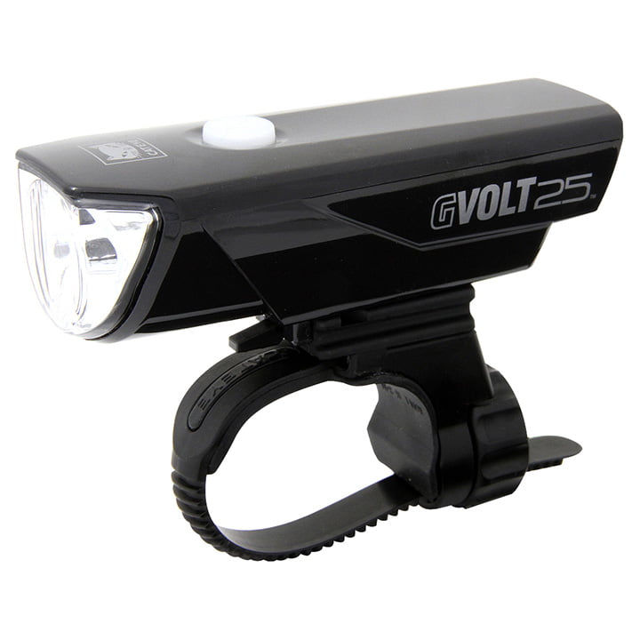 CATEYE GVolt 25 Headlight, black, Bicycle light, Bike accessories