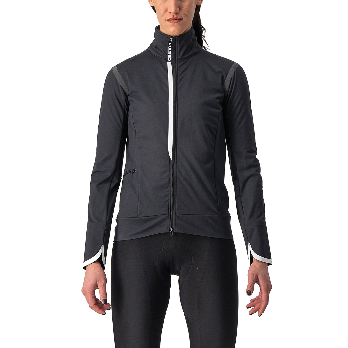 CASTELLI Alpha Ultimate Women’s Winter Jacket Women’s Thermal Jacket, size S, Winter jacket, Cycle clothing
