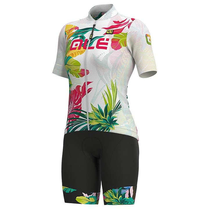 ALÉ Tropika Dames set (fietsshirt + fietsbroek) dames set (2 artikelen), Fietskl
