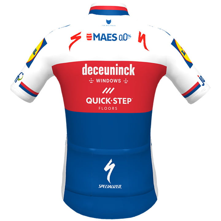 DECEUNINCK-QUICK STEP Short Sleeve Jersey Czech Time Trial Champion 2021