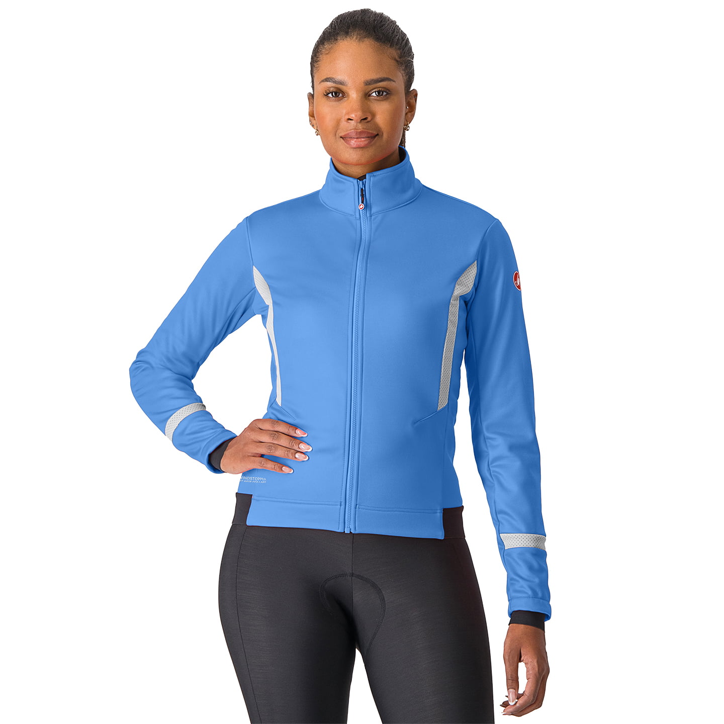 CASTELLI Dames Winterjas Dinamica 2 dames thermofietsjack, Maat S, Fiets jack,