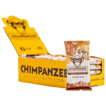 Barrita energética de anacardo y caramelo 20 uds./caja CHIMPANZEE Barrita energética de anacardo y caramelo 20 uds./caja