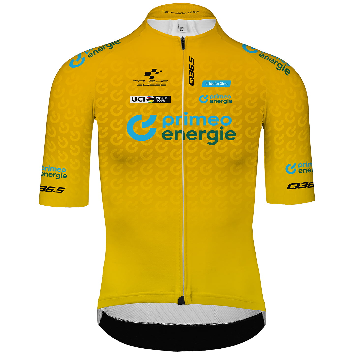 TOUR DE SUISSE korte mouwen trui algemene leider 2025 fietsshirt met korte