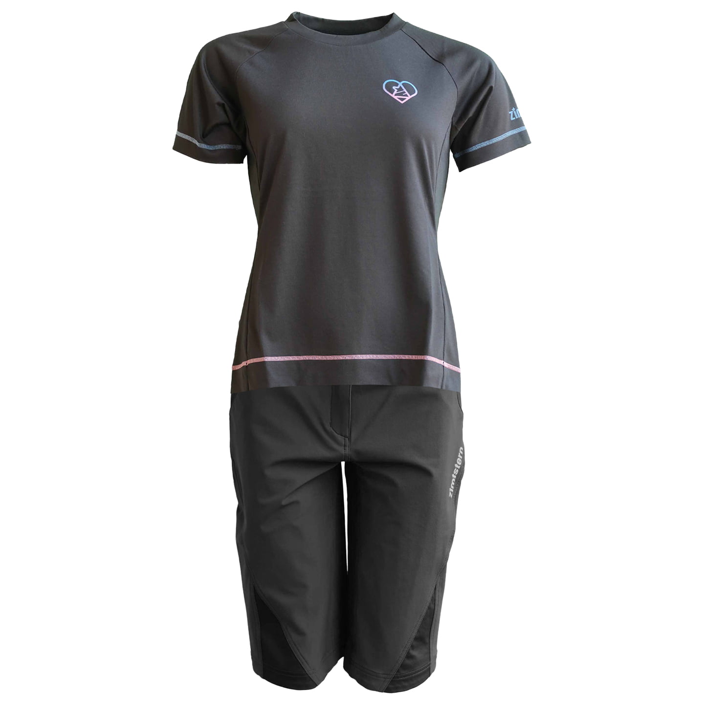 ZIMTSTERN PureFlowz Eco Dames set (fietsshirt + fietsbroek) dames set (2
