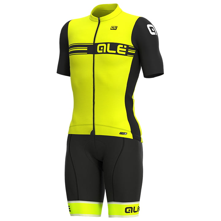 ALÉ Logo Summer Set (fietsshirt + fietsbroek) set (2 artikelen), voor heren