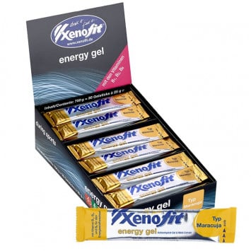 Gel énergétique Maracuja 30 pièces/carton XENOFIT Gel énergétique Maracuja 30 pièces/carton