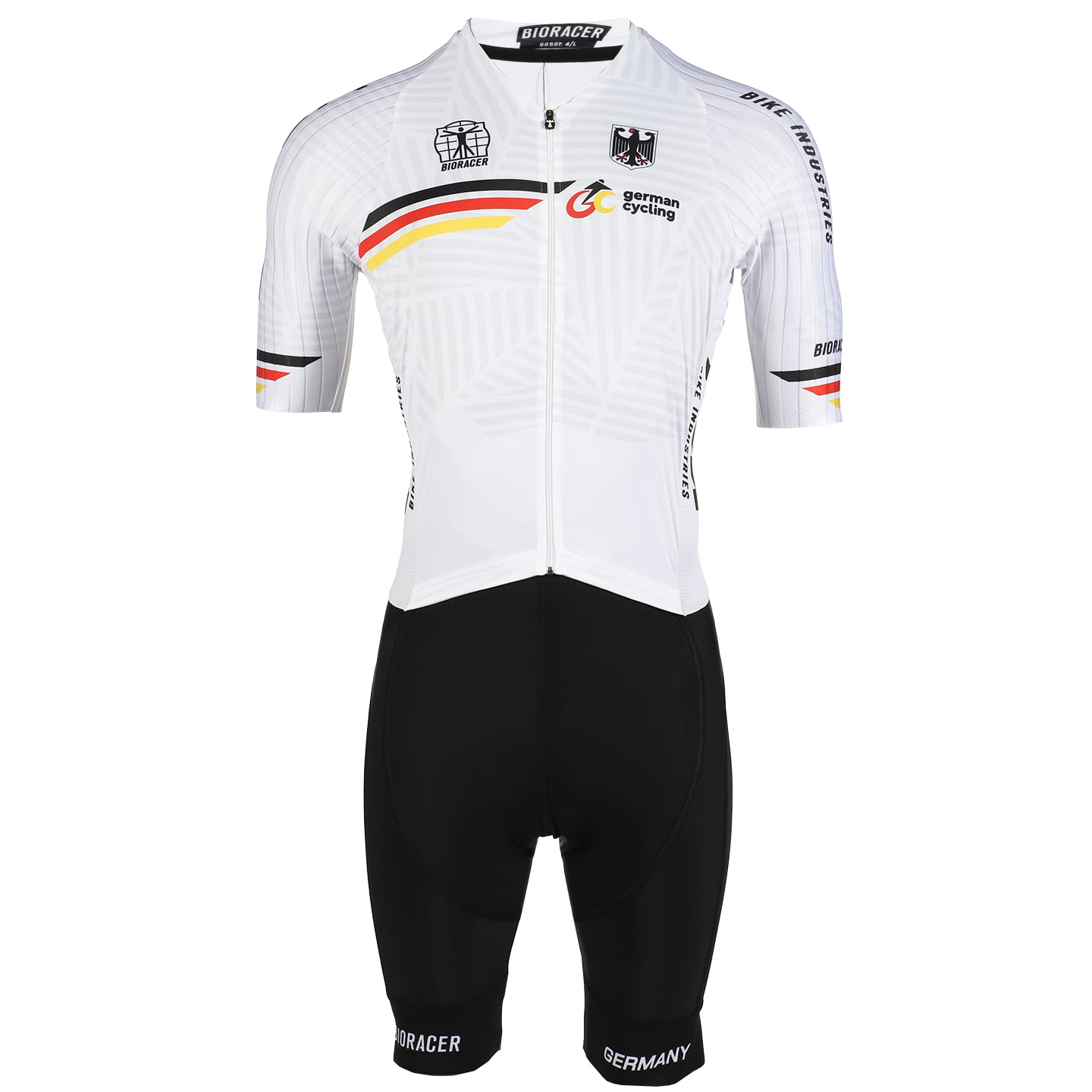 DUITS NATIONAAL TEAM 2025 racebody, voor heren, Maat M, Fiets body, Fietskleding