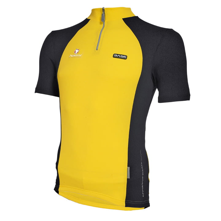Bob Shop Nalini jersey Timan yellow Short Sleeve Jersey, for men, size S, Cycling jersey, Cycling clothing