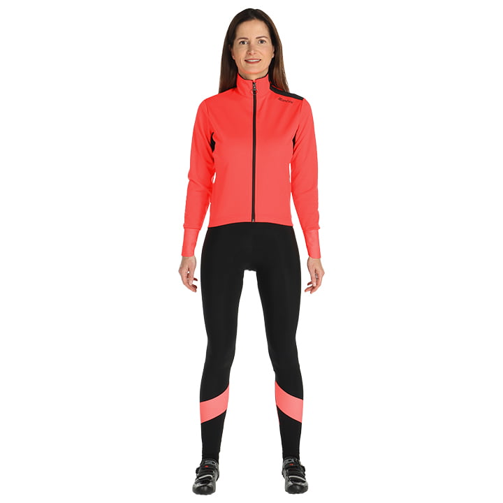 SANTINI Vega Extreme Dames set (winter fietsjack + lange koersbroek) dames set (