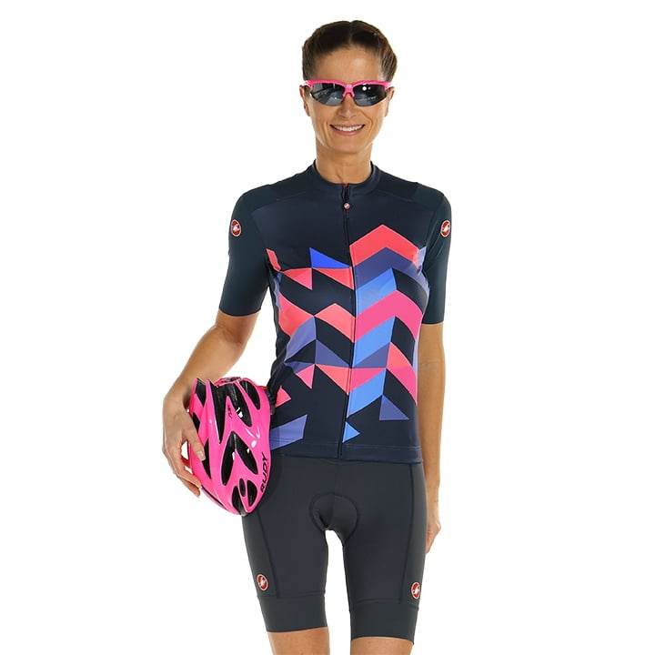 CASTELLI Unlimited Dames set (fietsshirt + fietsbroek) dames set (2 artikelen),