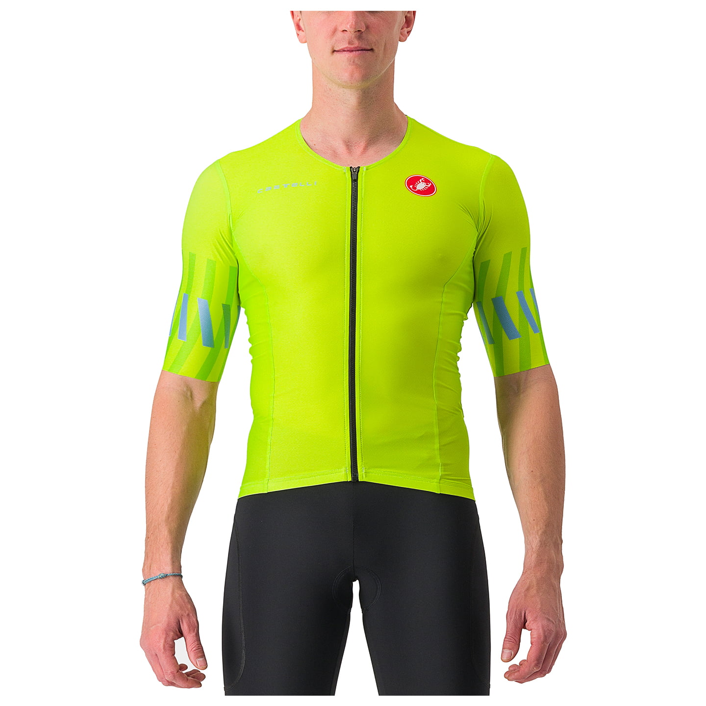 CASTELLI Free Speed 2 Tri Shirt Tri Top, for men, size L, Triathlon jersey, Triathlon wear