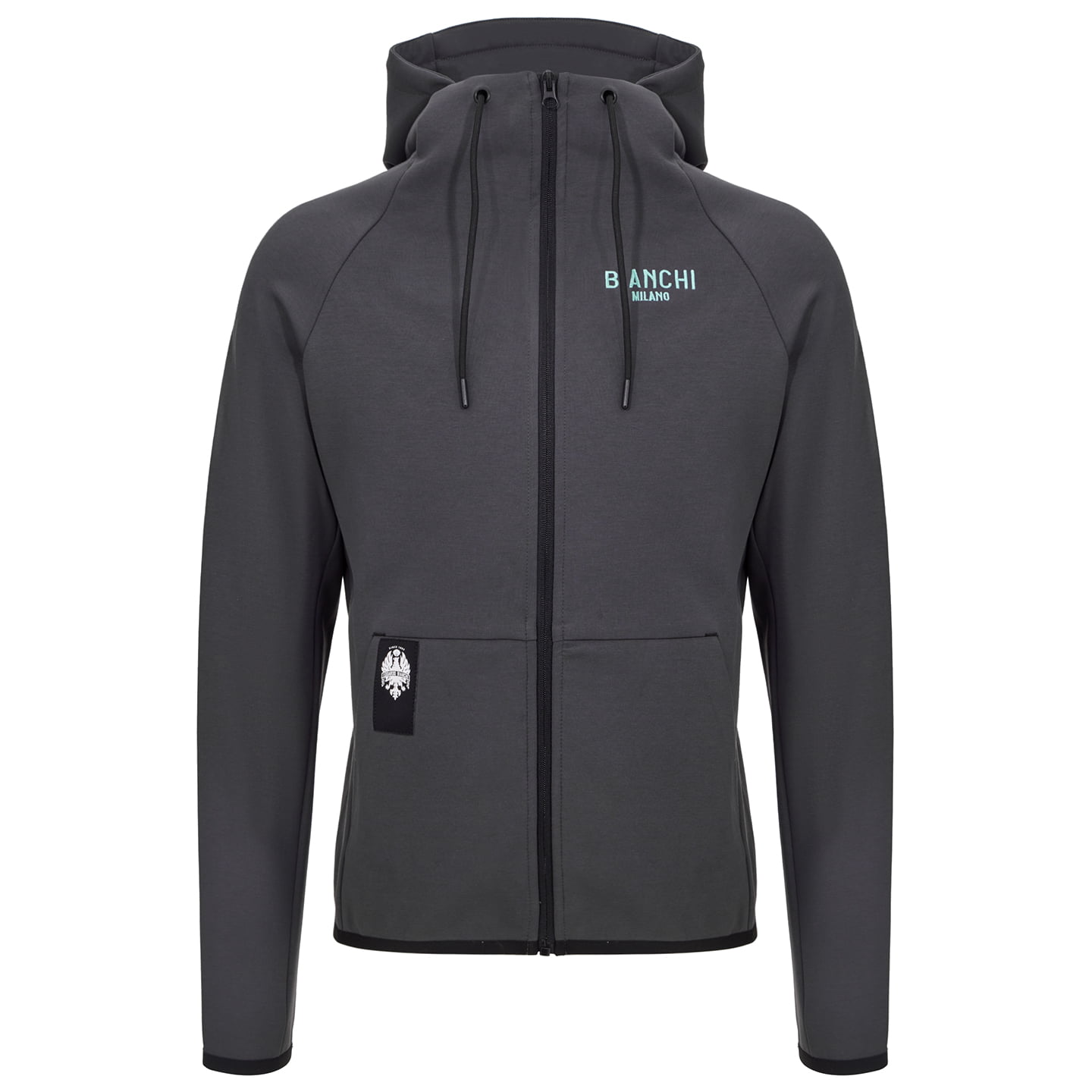 BIANCHI MILANO Hoodie Fan hoody, voor heren, Maat 2XL, Fietsjas, Fietskleding