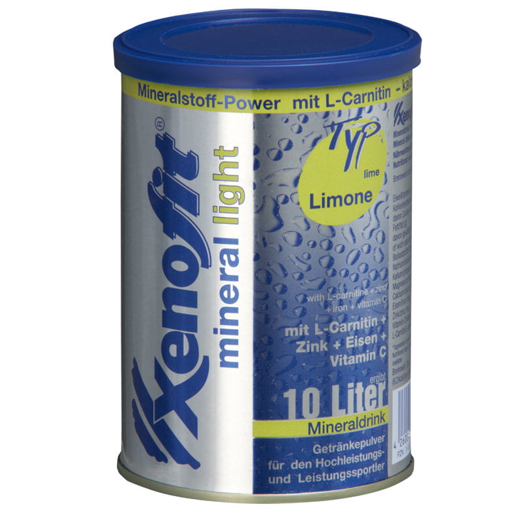 XENOFIT Mineral Drink light Limone 260g tin, Power drink, Sports food