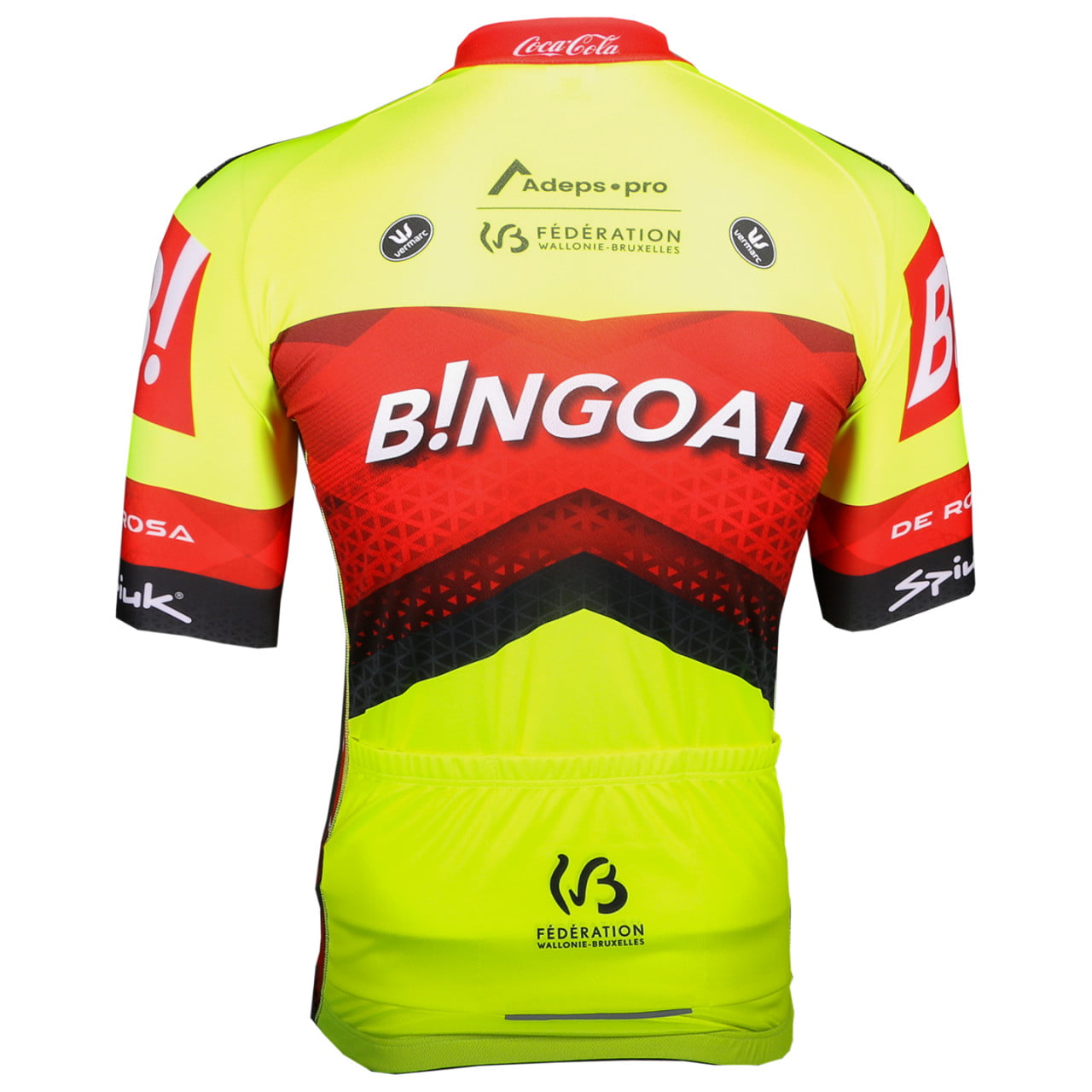 BINGOAL WALLONIE-BRUXELLES Short Sleeve Jersey 2024