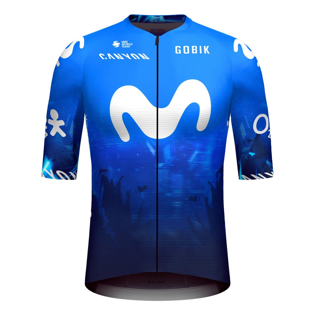 MOVISTAR TEAM Short Sleeve Jersey Race 2024 blue