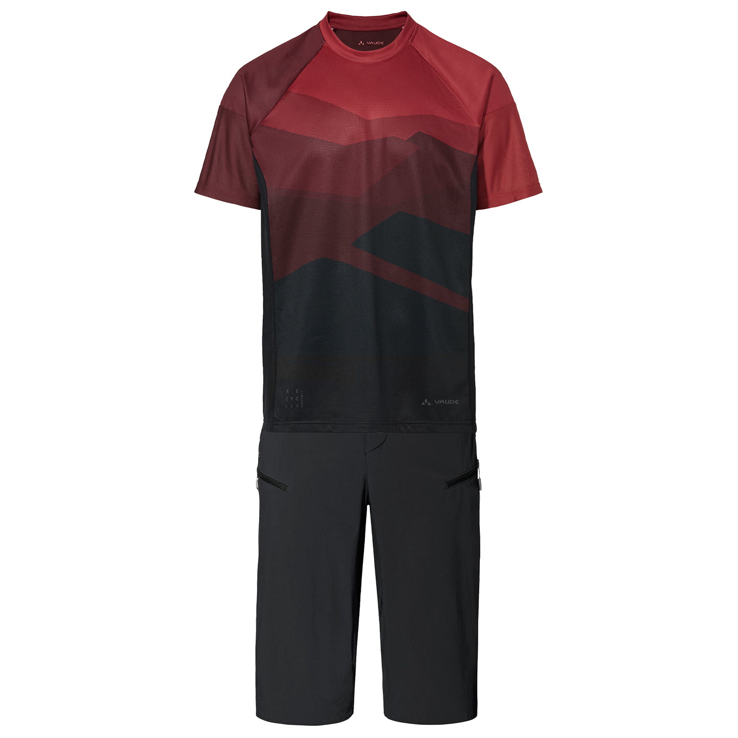 VAUDE Moab VI Set (fietsshirt + fietsbroek) set (2 artikelen), voor heren