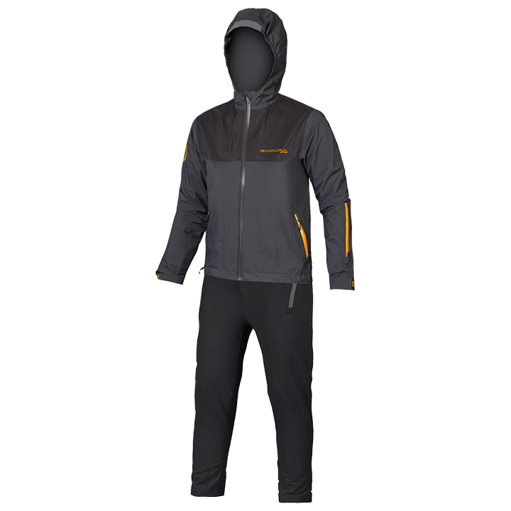 (winter fietsjack + lange koersbroek) ENDURA MT500JR Kinderset (5 stukken kinder