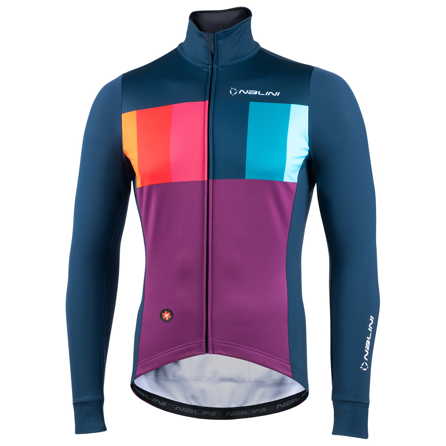 NALINI Asfalto Warm Winterjas Thermojack, voor heren, Maat 2XL, Fietsjas,