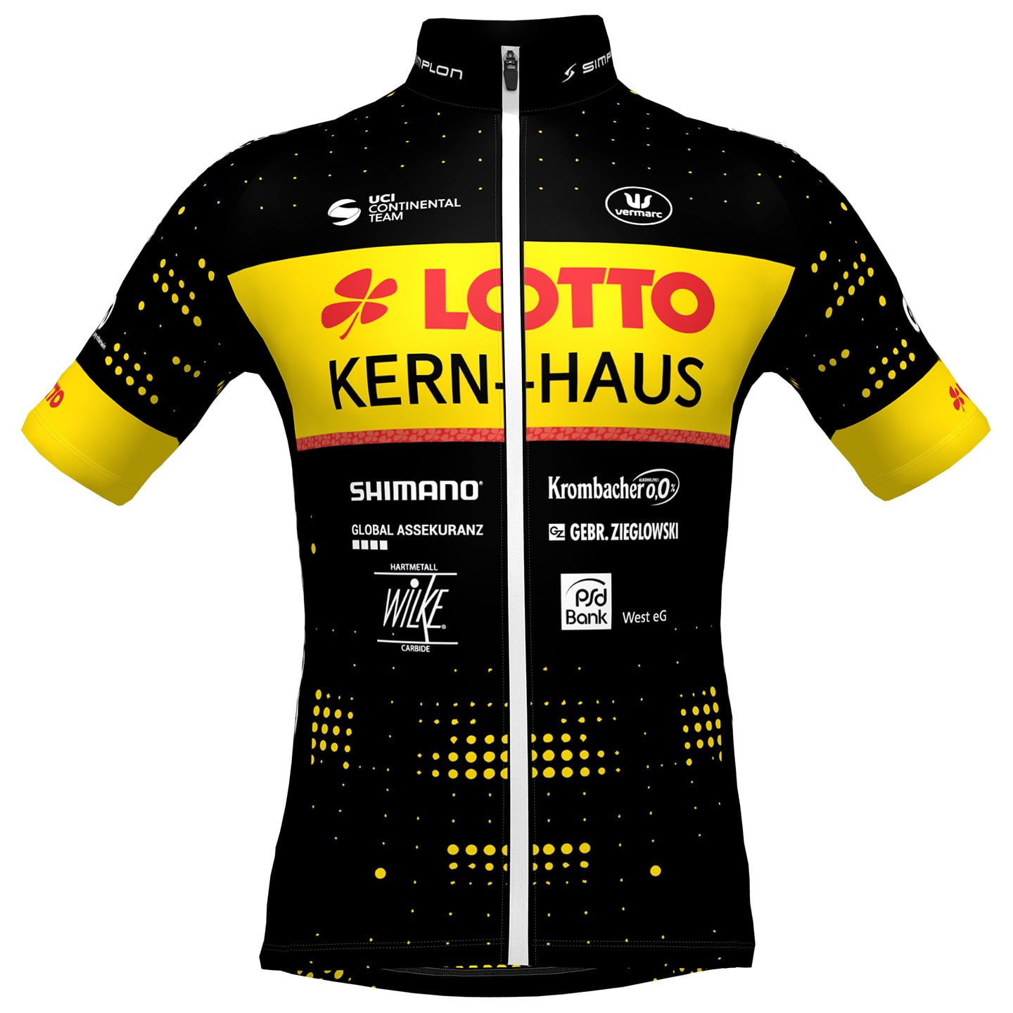 TEAM LOTTO-KERN HAUS 2023 Short Sleeve Jersey Short Sleeve Jersey, for men, size L, Cycling shirt, Cycle clothing
