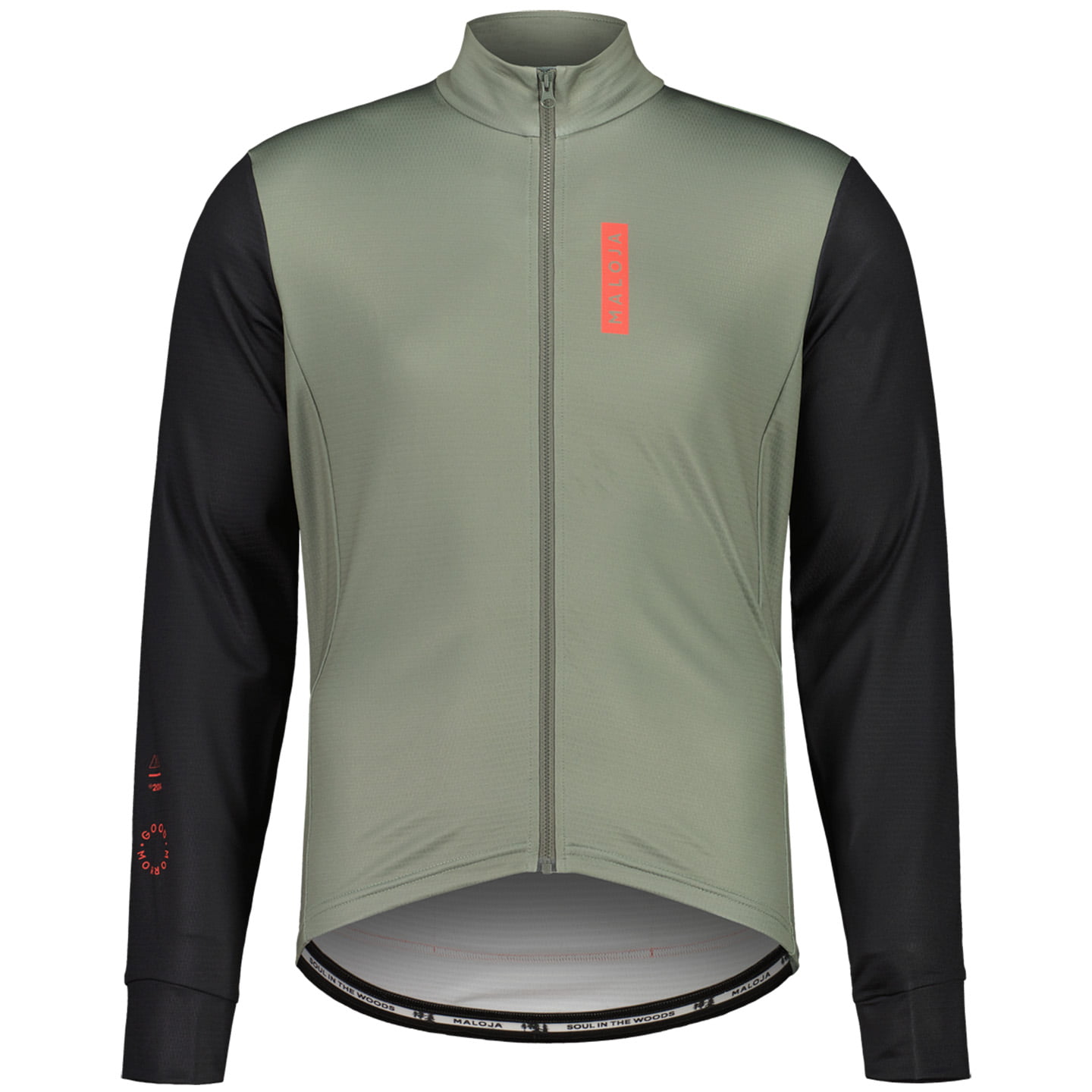 MALOJA Jersey Jack GrumesM. 1/1 shirtjack, voor heren, Maat L, Fiets jack,