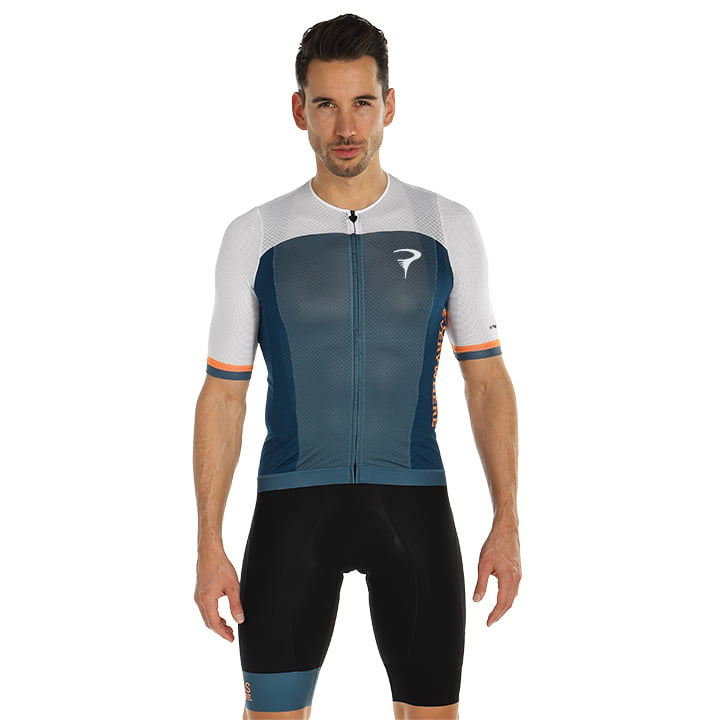 PINARELLO T-Writing Set (fietsshirt + fietsbroek) set (2 artikelen), voor heren