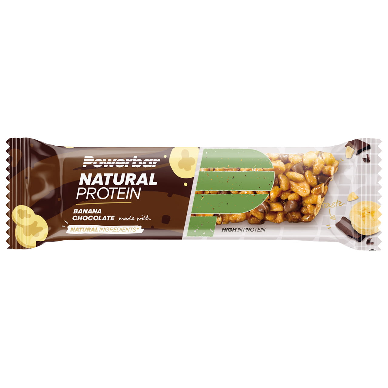 Natural Protein Bar Banana Chocolate 18 Bars / Box