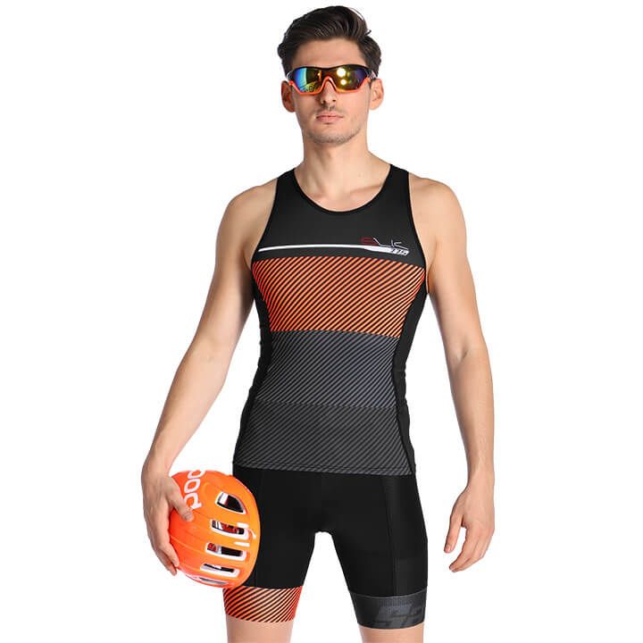 SANTINI Tri Sleek 775 Set (fietsshirt + fietsbroek) set (2 artikelen), voor here