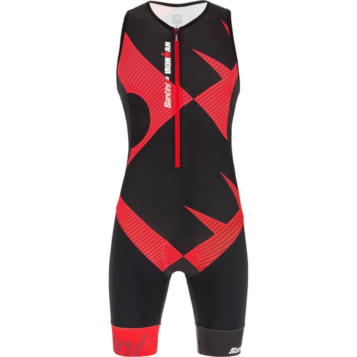 SANTINI Ironman Tri Suit zonder mouwen Cupio triathlonsuit, voor heren, Maat 2XL