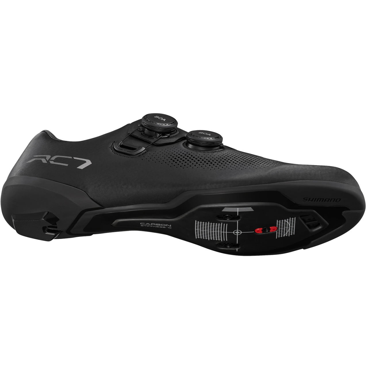 SHIMANO Road Cycling Shoes RC7 2025 black
