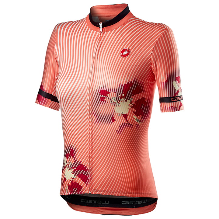 CASTELLI Primavera Women’s Cycling Jersey Women’s Short Sleeve Jersey, size S, Cycling jersey, Cycle gear