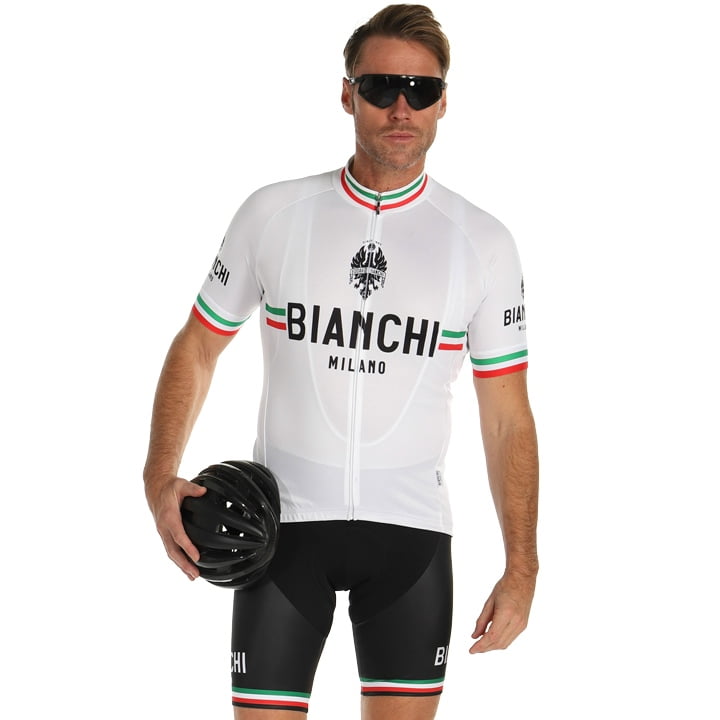 BIANCHI MILANO Isalle Set (fietsshirt + fietsbroek) set (2 artikelen), voor here