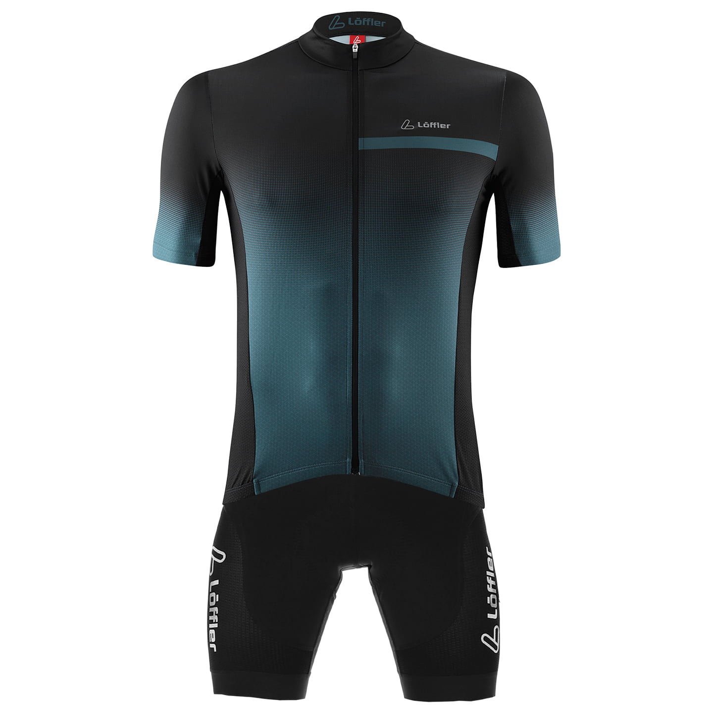 LÖFFLER Coogan Mid Set (fietsshirt + fietsbroek) set (2 artikelen), voor heren
