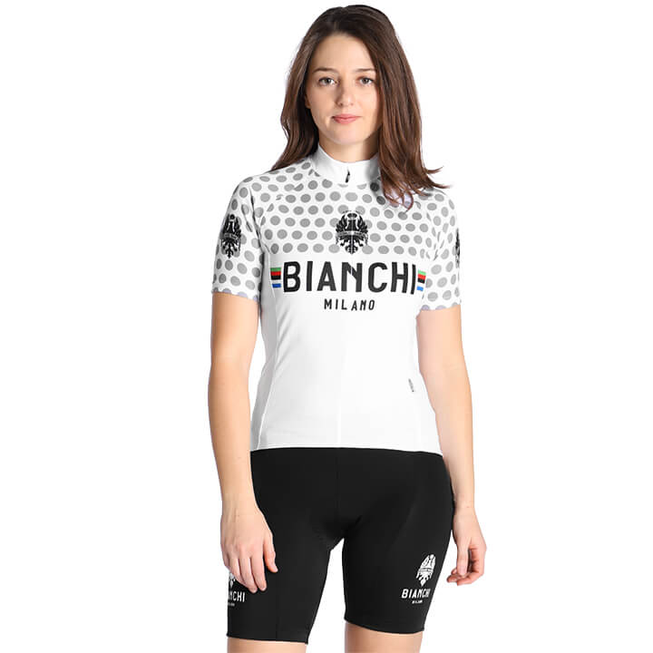 BIANCHI MILANO Crosia Dames set (fietsshirt + fietsbroek) set (2 artikelen), Fie