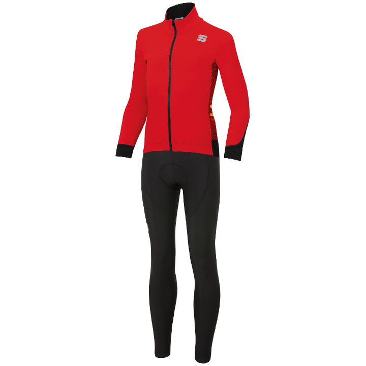 SPORTFUL Team Junior Kinderset (winter fietsjack + lange koersbroek) kinderset (